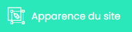 Interface EatSelf avec le menu latéral et le panneau d'édition général ouvert sur la droite.