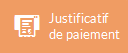 Fenêtre de saisie d'un justificatif de paiement avec pavé numérique et libellé personnalisable.
